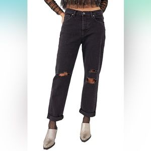 Free People womens Bren Boyfriend Jeans